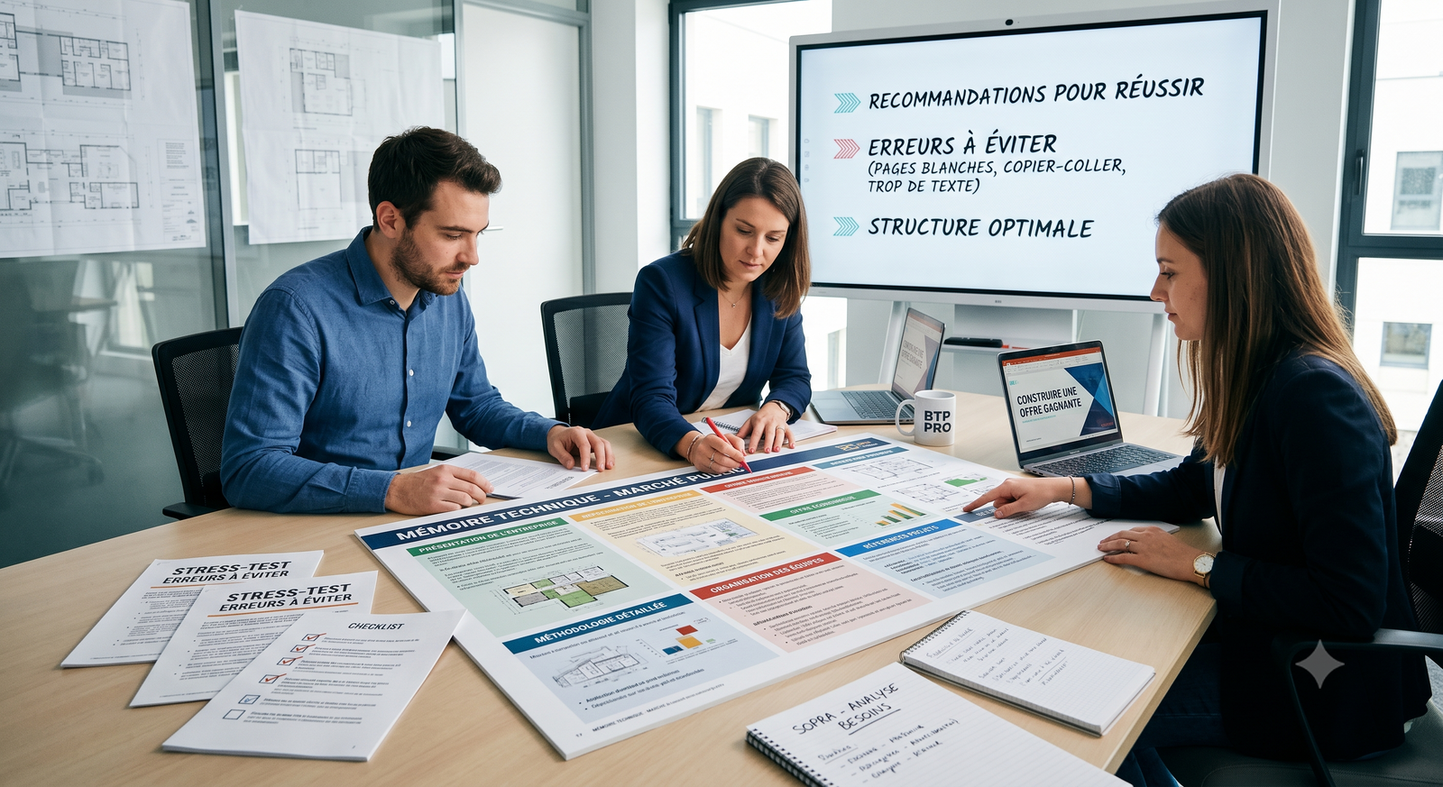 Mémoire technique marché public : exemple, contenu et erreurs à éviter