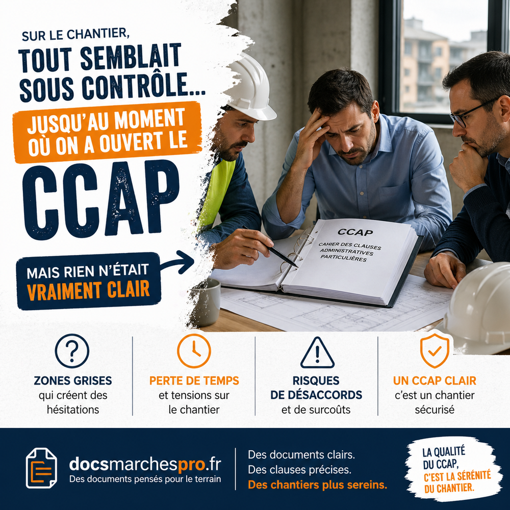 “On pensait que le CCAP était clair… jusqu’au premier désaccord chantier.”